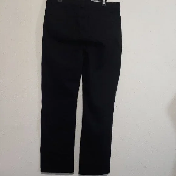 Democracy Ab Solution Straight Leg Women Jean Size 16 Black - Picture 4 of 5